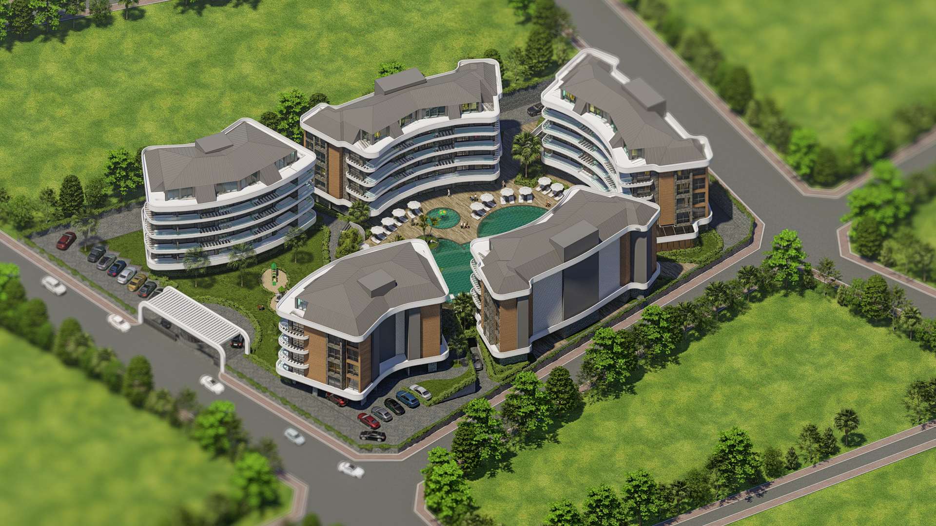 Een Exclusief Toevluchtsoord in Oba: Luxe Appartementen en Duplexwoningen in Alanya