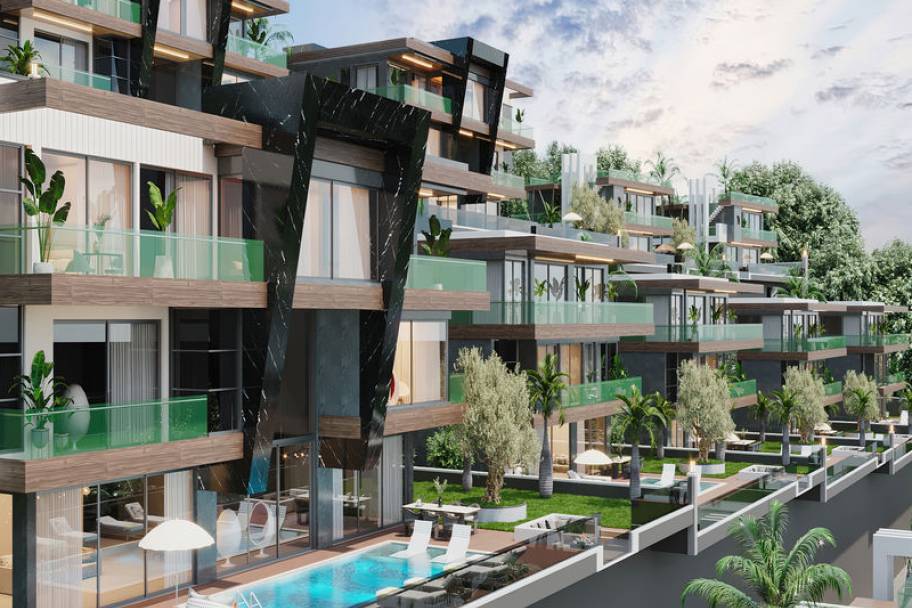 阿拉尼亚Tepe区尊享海景别墅系列：奢华生活与卓越投资