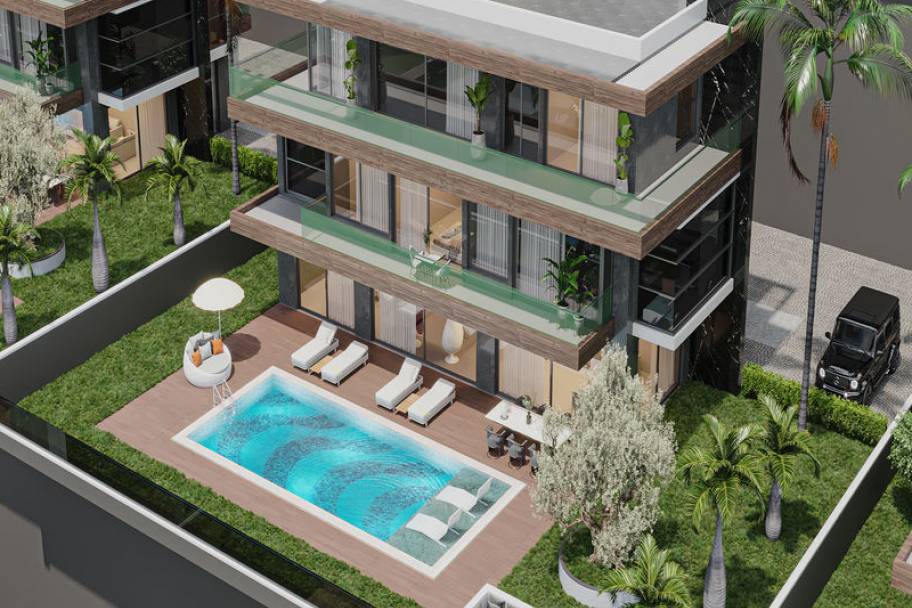 阿拉尼亚Tepe区尊享海景别墅系列：奢华生活与卓越投资