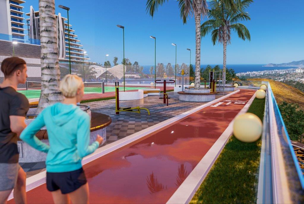 Førsteklasses Resort-Lejligheder og Duplexer i Kargicaks Bakker