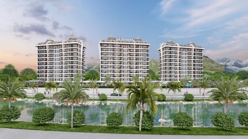 Moderne Wellnessboliger: Eksklusive Lejligheder til Salg i Naturskønne Demirtaş, Alanya