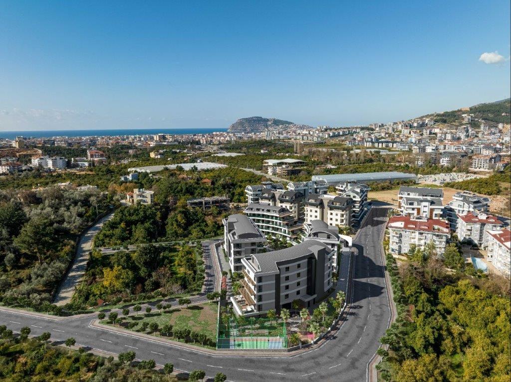 Elegante Apartments und Maisonettes in Oba: Eine neue Vision des Wohnens in Alanya