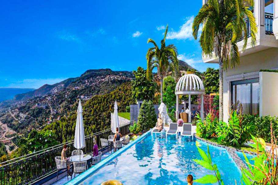 阿拉尼亚贝克塔斯尊享海景公寓与复式，尽览地中海风光