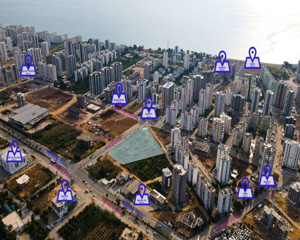 梅尔辛豪华海滨公寓：度假配套，理想投资之选