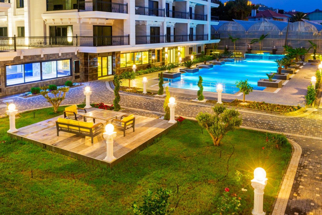 Eksklusiv Duplexbolig med Komplette Resortfaciliteter i Eftertragtede Kargıcak