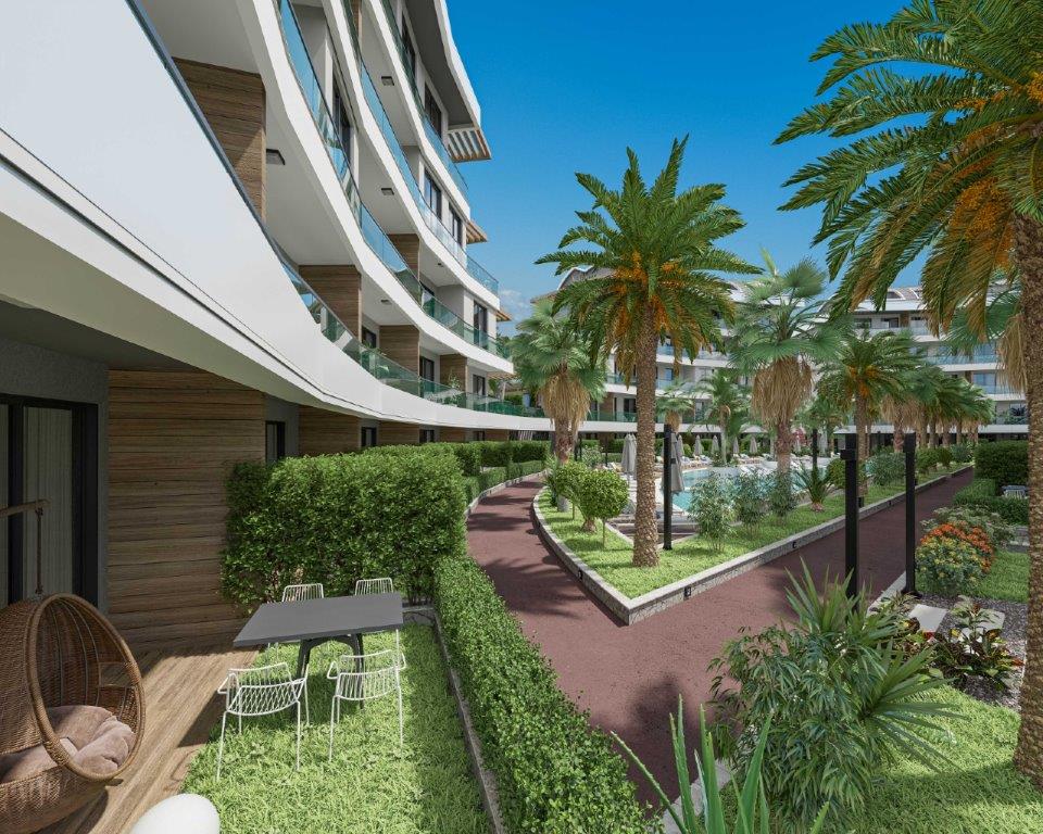 Elegante Apartments und Maisonettes in Oba: Eine neue Vision des Wohnens in Alanya