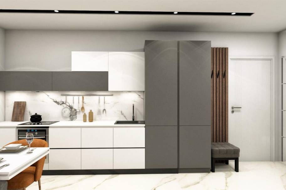 Nieuwe Appartementen en Duplexen met Zeezicht te Koop in het Geliefde Kargıcak