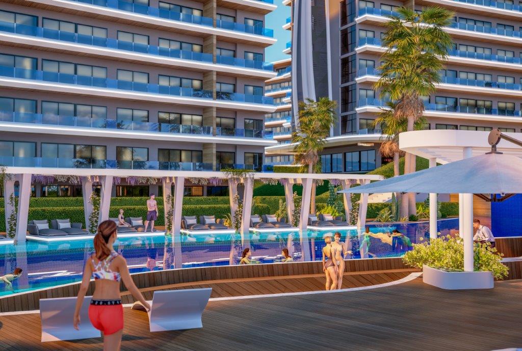 Førsteklasses Resort-Lejligheder og Duplexer i Kargicaks Bakker