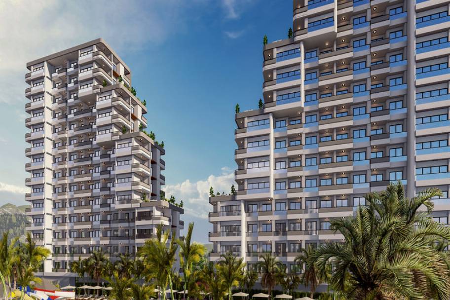 梅尔辛海滨豪华复式住宅：尽享地中海非凡生活