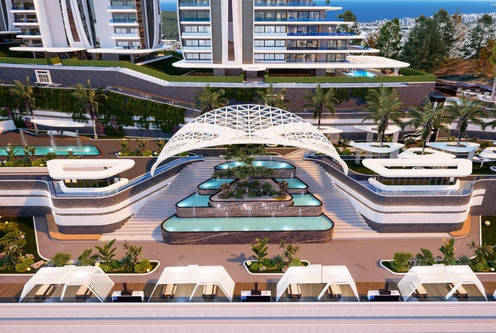 Førsteklasses Resort-Lejligheder og Duplexer i Kargicaks Bakker