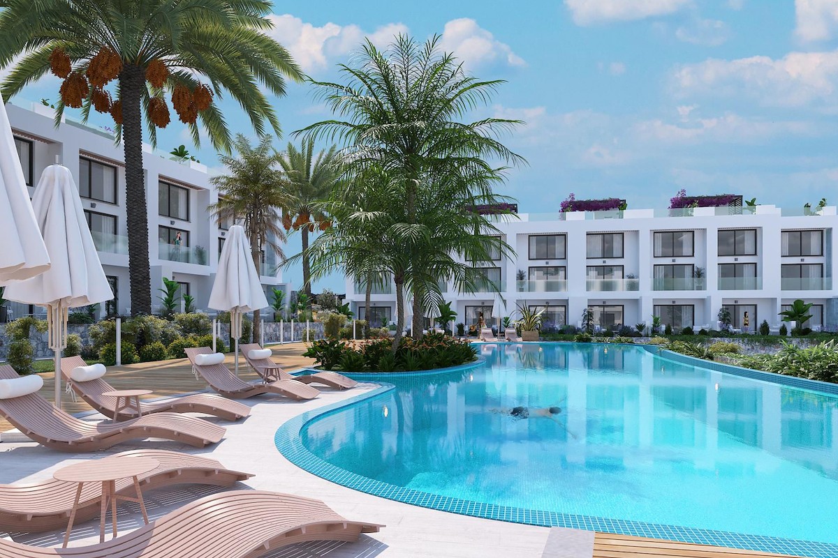 塞浦路斯埃森特佩海景豪华公寓，尊享高尔夫生活