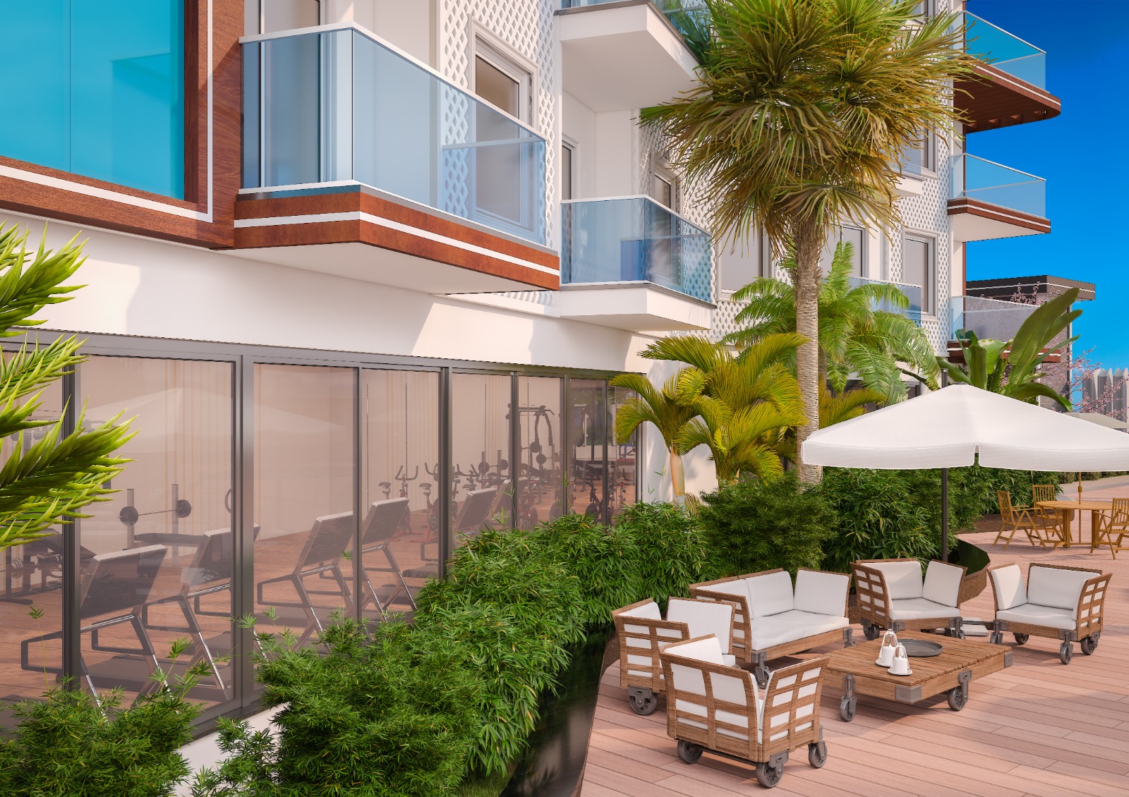 Mahmutlarin Ylellinen Rantakeidas: Ainutlaatuisia Asuntoja ja Kattohuoneistoja