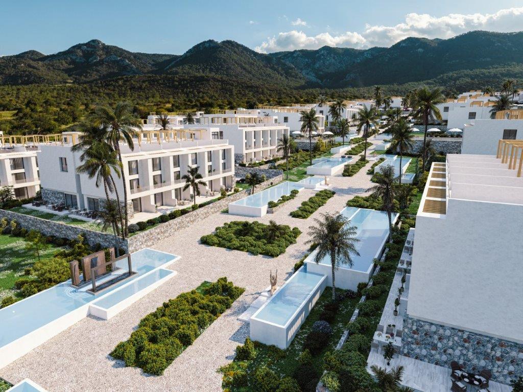 Eksklusiv kystoase på Kypros: Luksusleilighet med resortfasiliteter