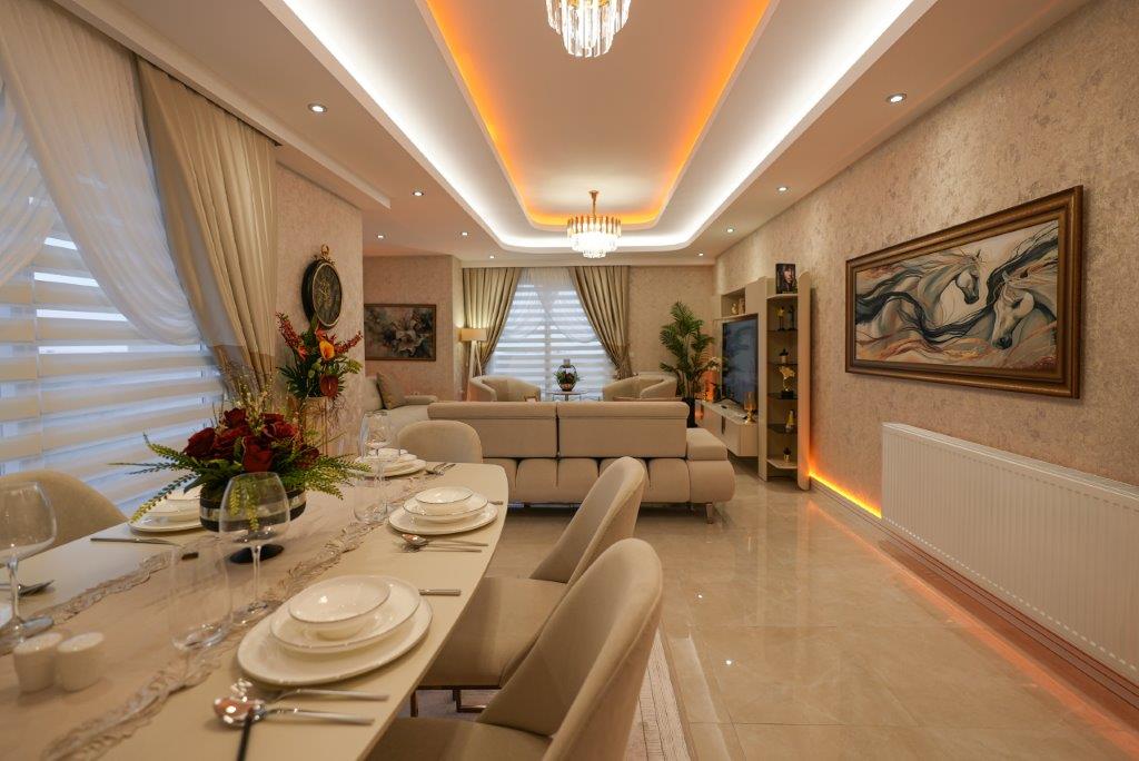 Instapklaar Duplex met Panoramisch Zeezicht in Mahmutlar: Perfect voor Staatsburgerschap