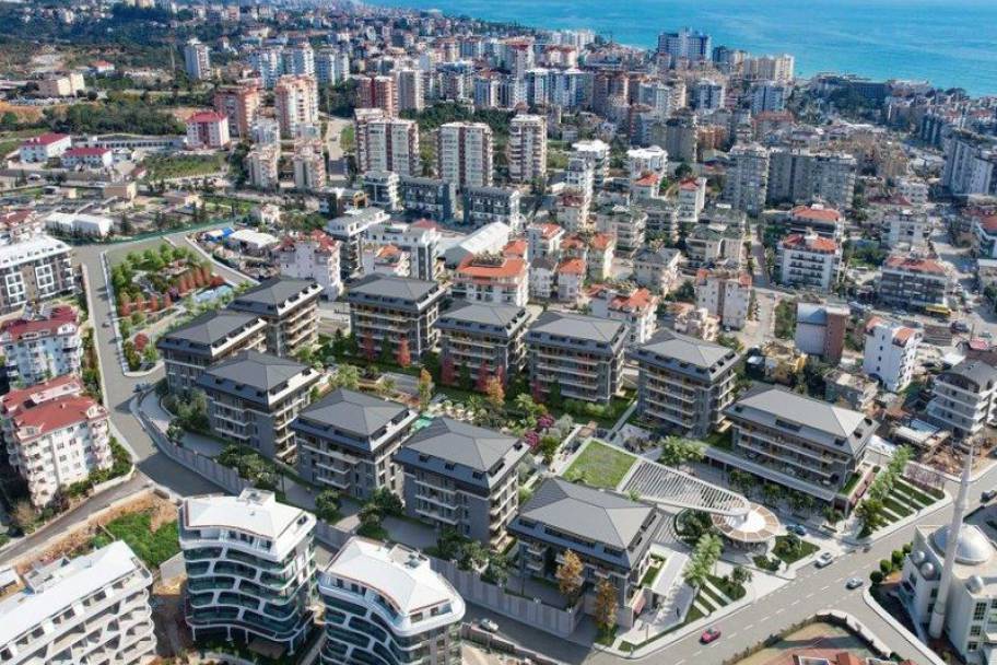 土耳其阿拉尼亚Oba核心区：尊享现代海景公寓与至臻复式官邸