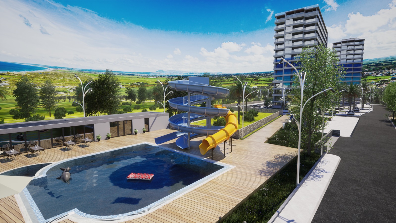 塞浦路斯迦济韦伦：奢华海景度假公寓，尽享尊贵海滨生活