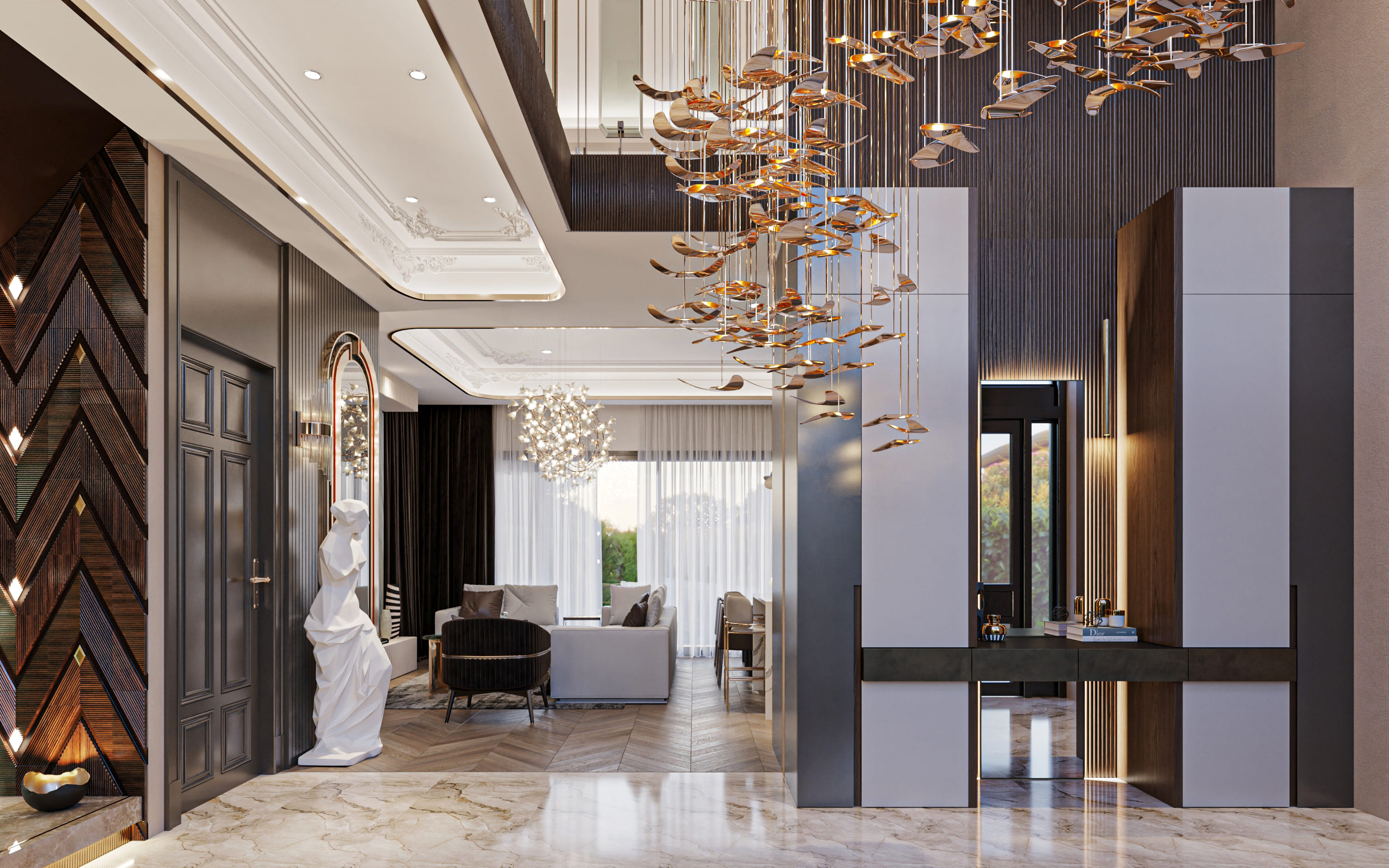 奥巴豪华私人别墅：尊享无边泳池与智能生活