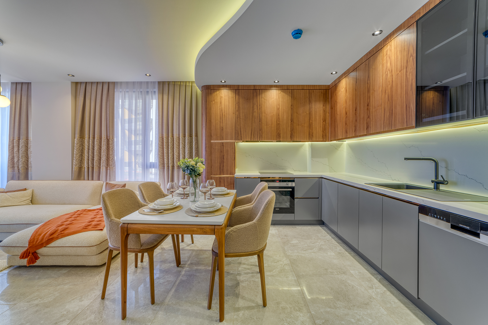 托斯穆尔奢华海景居所：阿兰亚高端公寓与复式