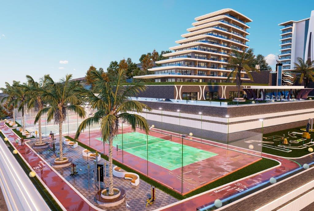 Førsteklasses Resort-Lejligheder og Duplexer i Kargicaks Bakker