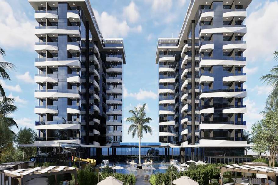 Un havre de design contemporain : Appartements et duplex neufs à vendre à Avsallar