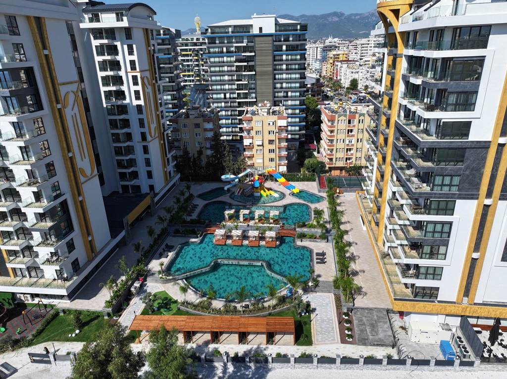 Exklusiva Havsnära Lägenheter & Duplexer i Mahmutlar, Alanya