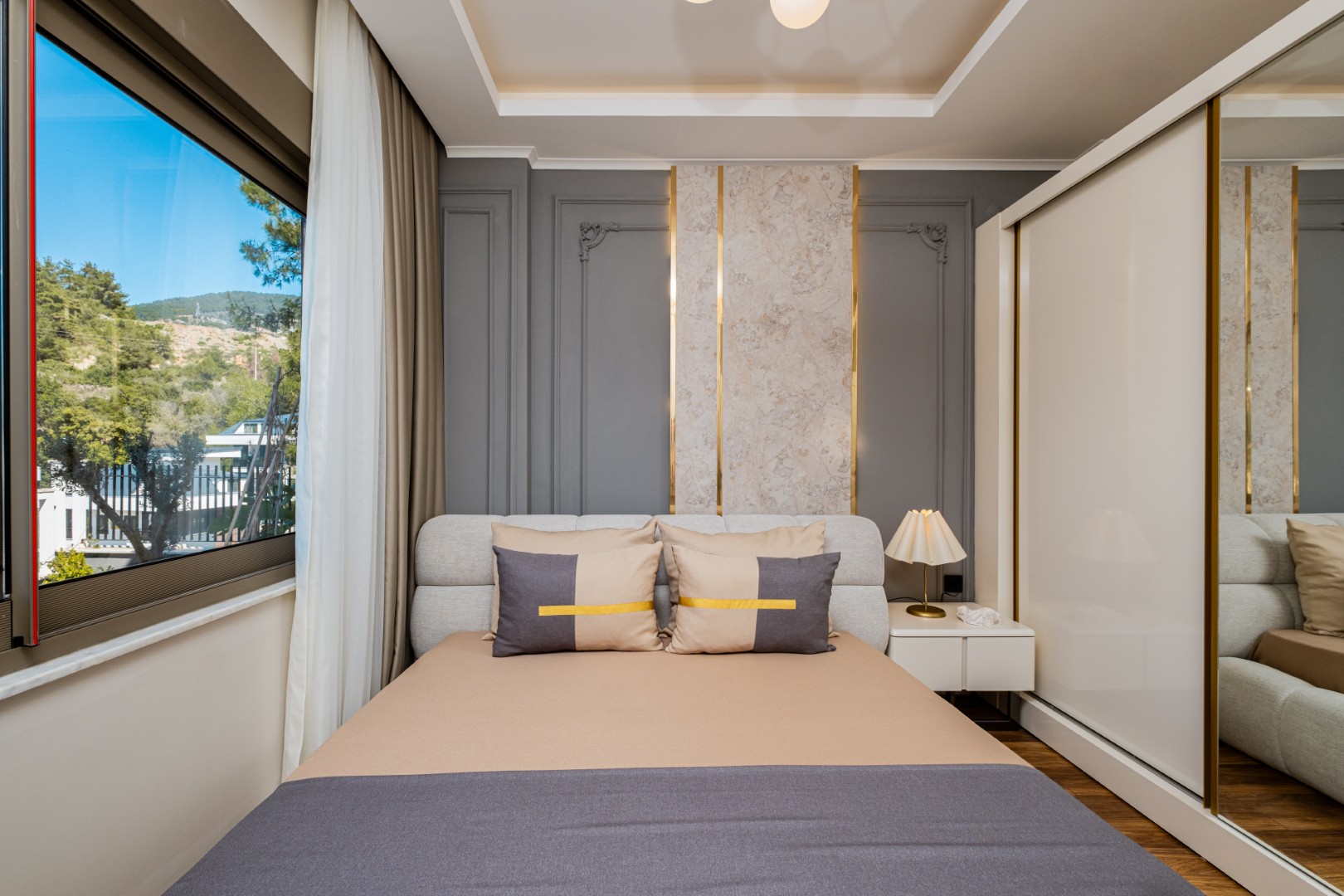 Praktfull Villa med Fyra Sovrum i Oba, Alanya – Privat Pool och Vidsträckt Utsikt