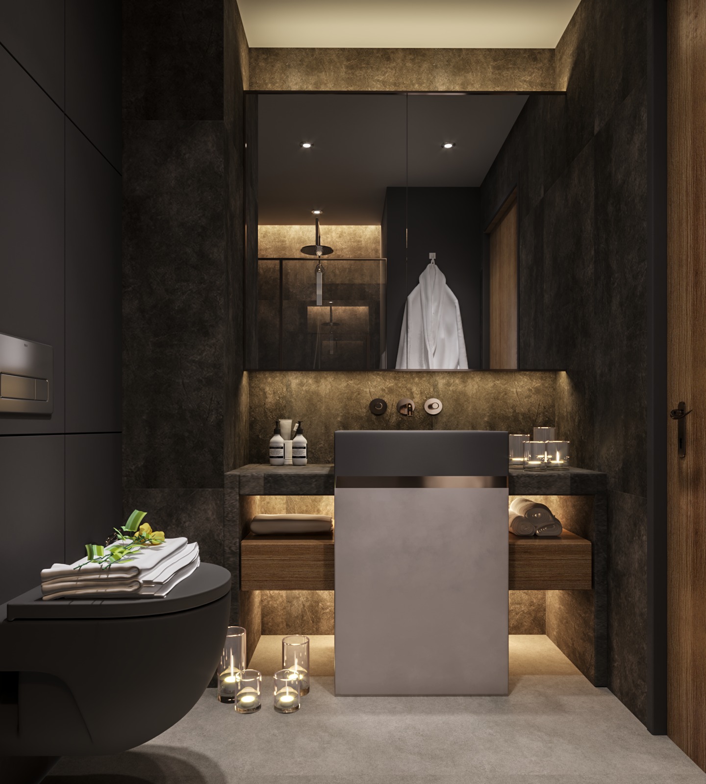 Eksklusive hageleiligheter og dupleks i Oba, Alanya