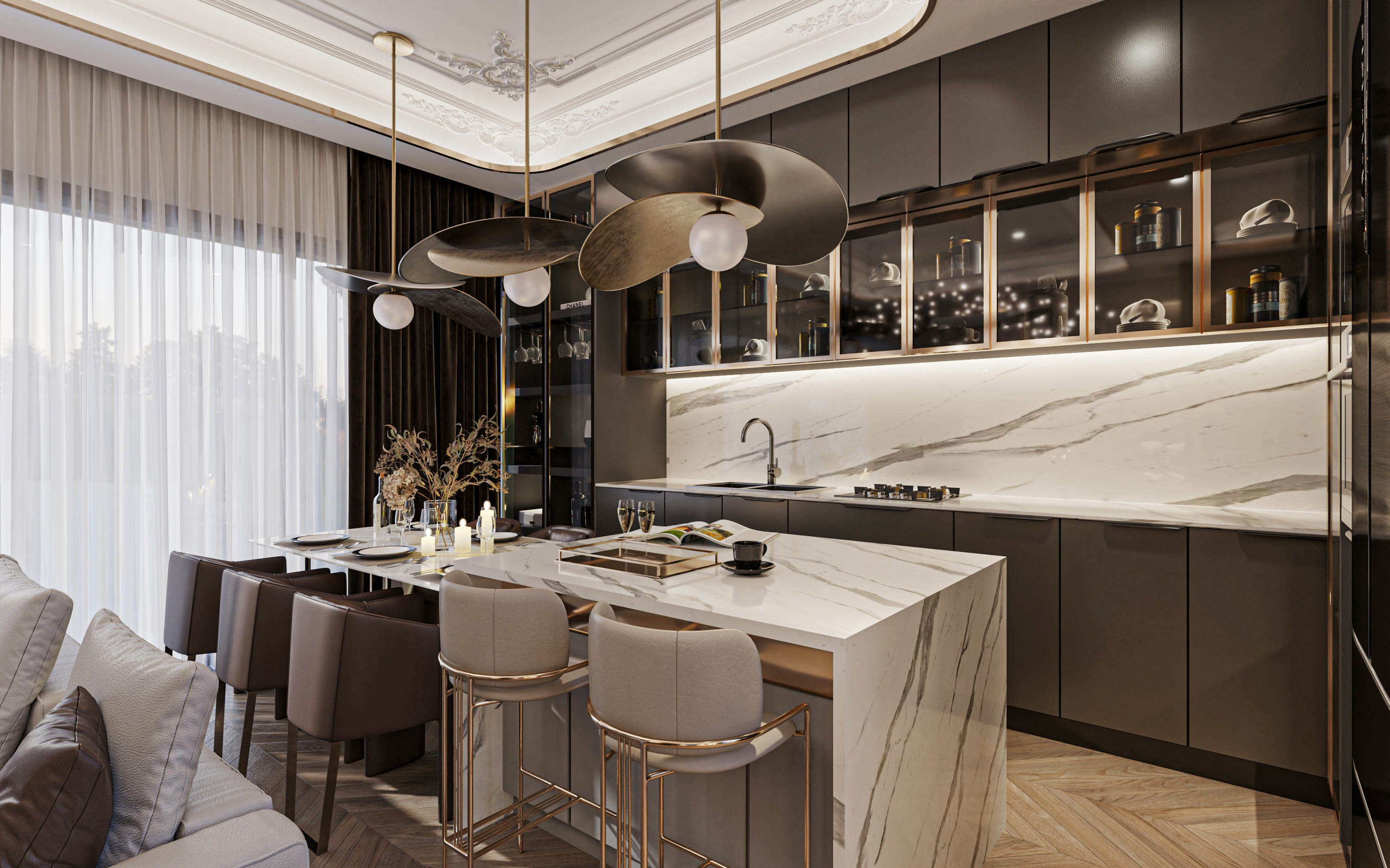 奥巴豪华私人别墅：尊享无边泳池与智能生活