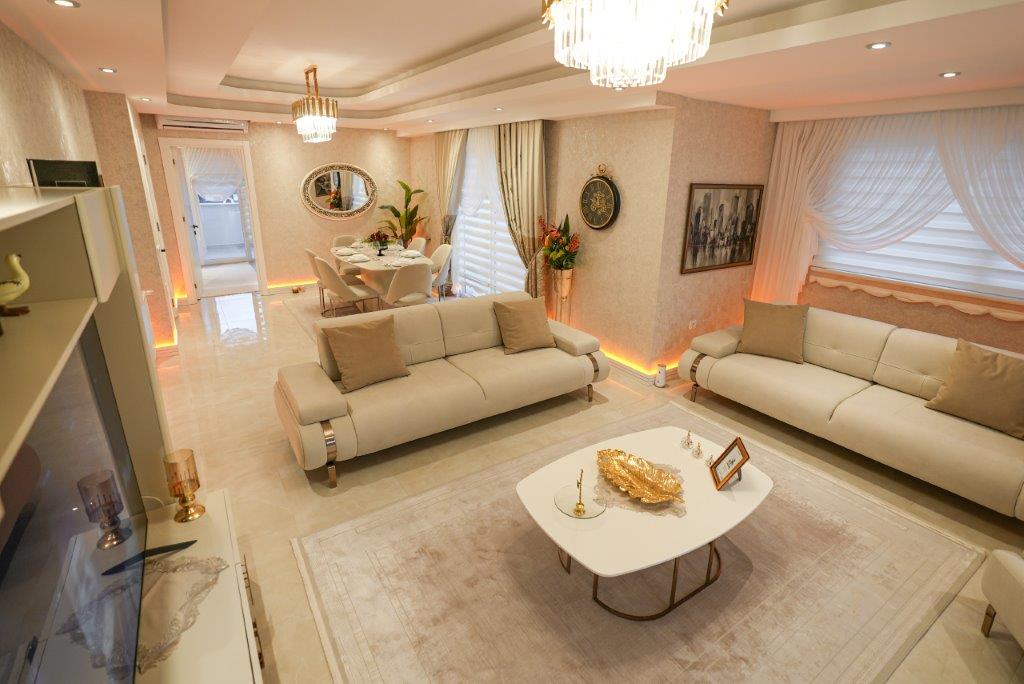 Instapklaar Duplex met Panoramisch Zeezicht in Mahmutlar: Perfect voor Staatsburgerschap