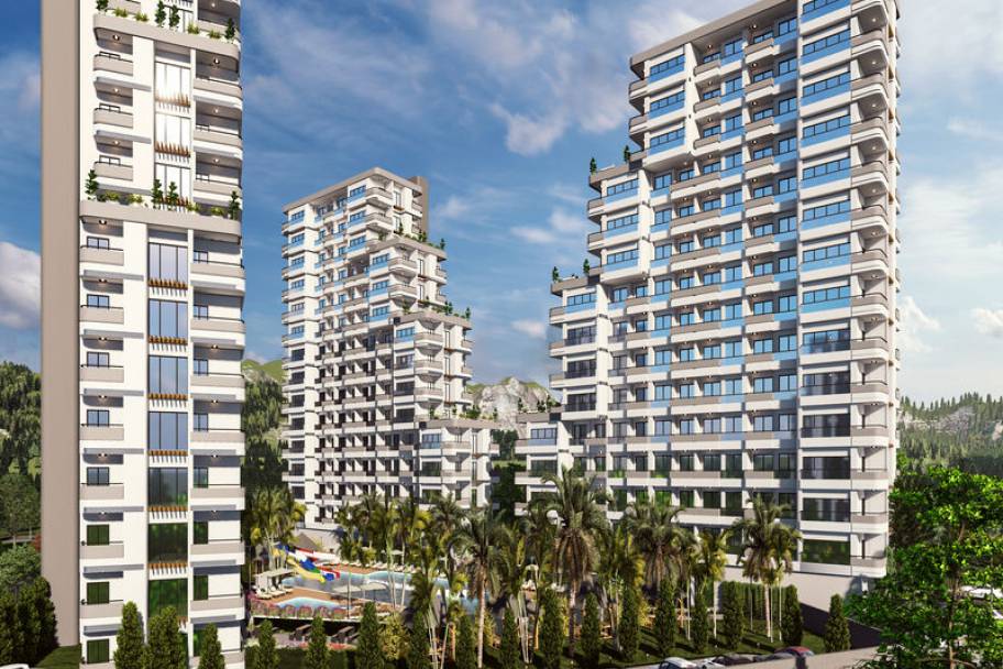 A New Horizon: Sophisticated Duplex Residences with Terraces in Mersin