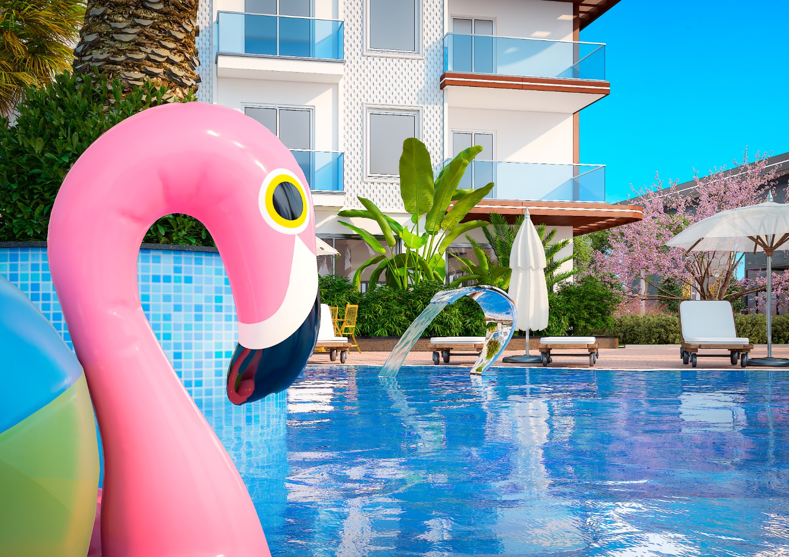 Mahmutlarin Ylellinen Rantakeidas: Ainutlaatuisia Asuntoja ja Kattohuoneistoja