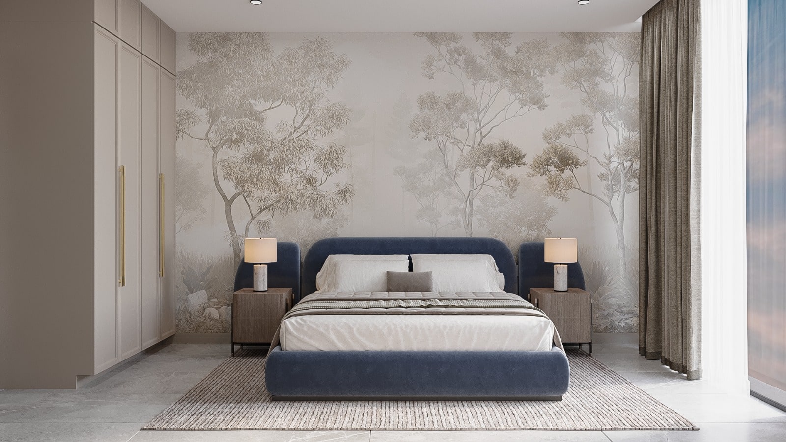 En modern kustlägenhet i Alanya, ett stenkast från havet