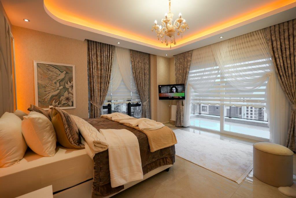 Instapklaar Duplex met Panoramisch Zeezicht in Mahmutlar: Perfect voor Staatsburgerschap