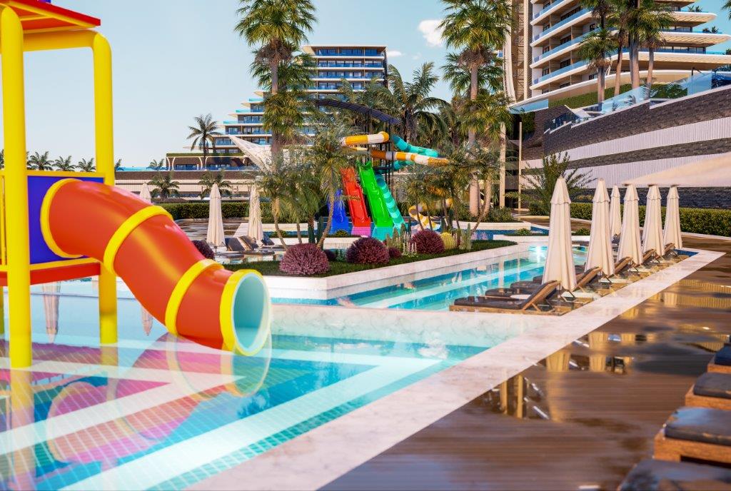 Førsteklasses Resort-Lejligheder og Duplexer i Kargicaks Bakker