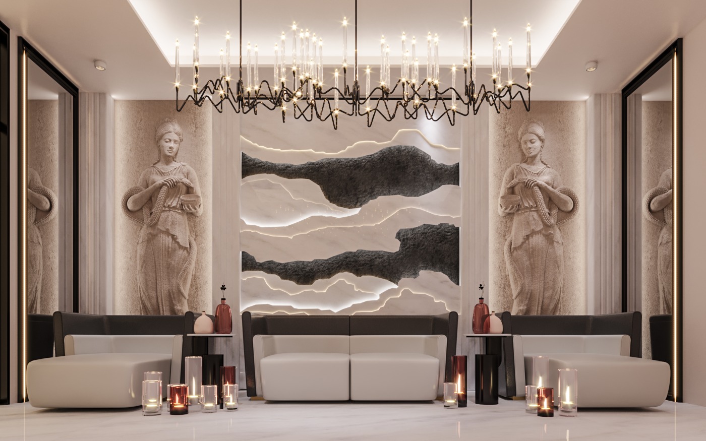 Eksklusive hageleiligheter og dupleks i Oba, Alanya