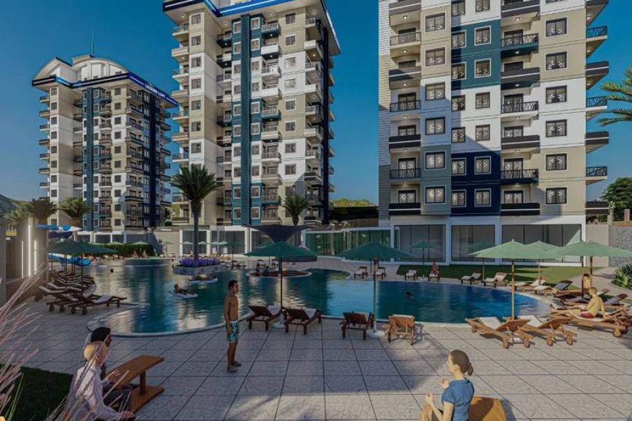 Resortlivsstil i Avsallar: Nøgleklare Lejligheder & Duplekser