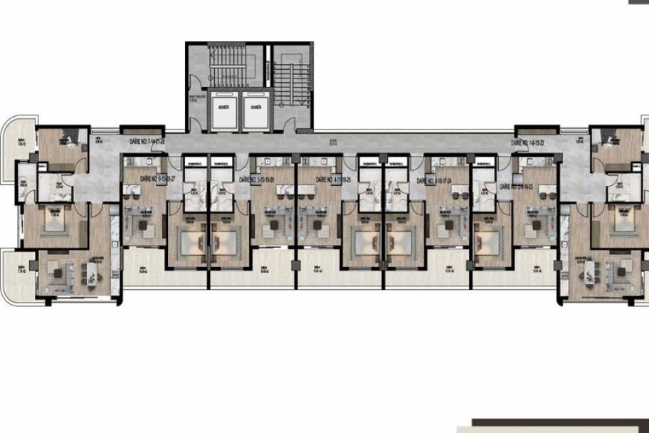 梅尔辛海滨豪华复式住宅：尽享地中海非凡生活