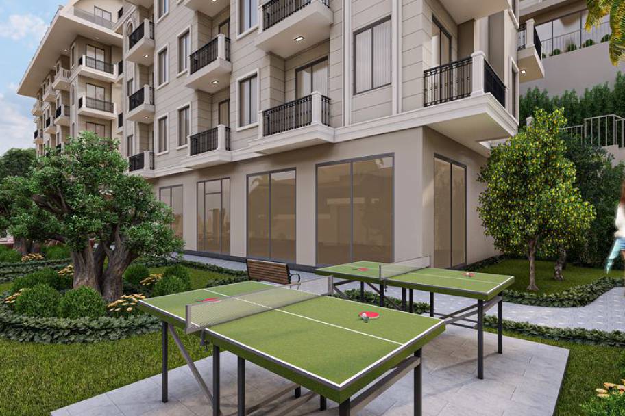 阿拉尼亚科纳克勒尊享海景公寓与复式住宅