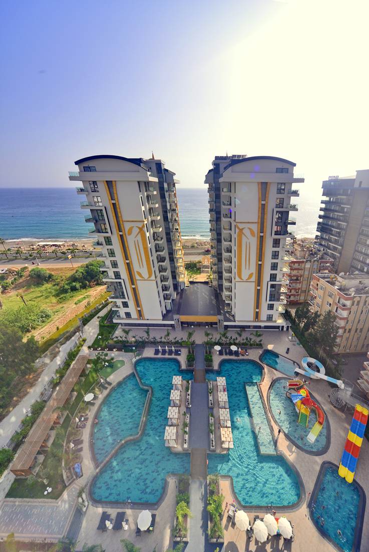 Exklusiva Havsnära Lägenheter & Duplexer i Mahmutlar, Alanya