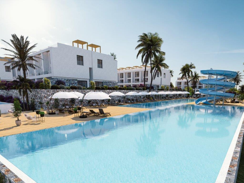 Eksklusiv kystoase på Kypros: Luksusleilighet med resortfasiliteter