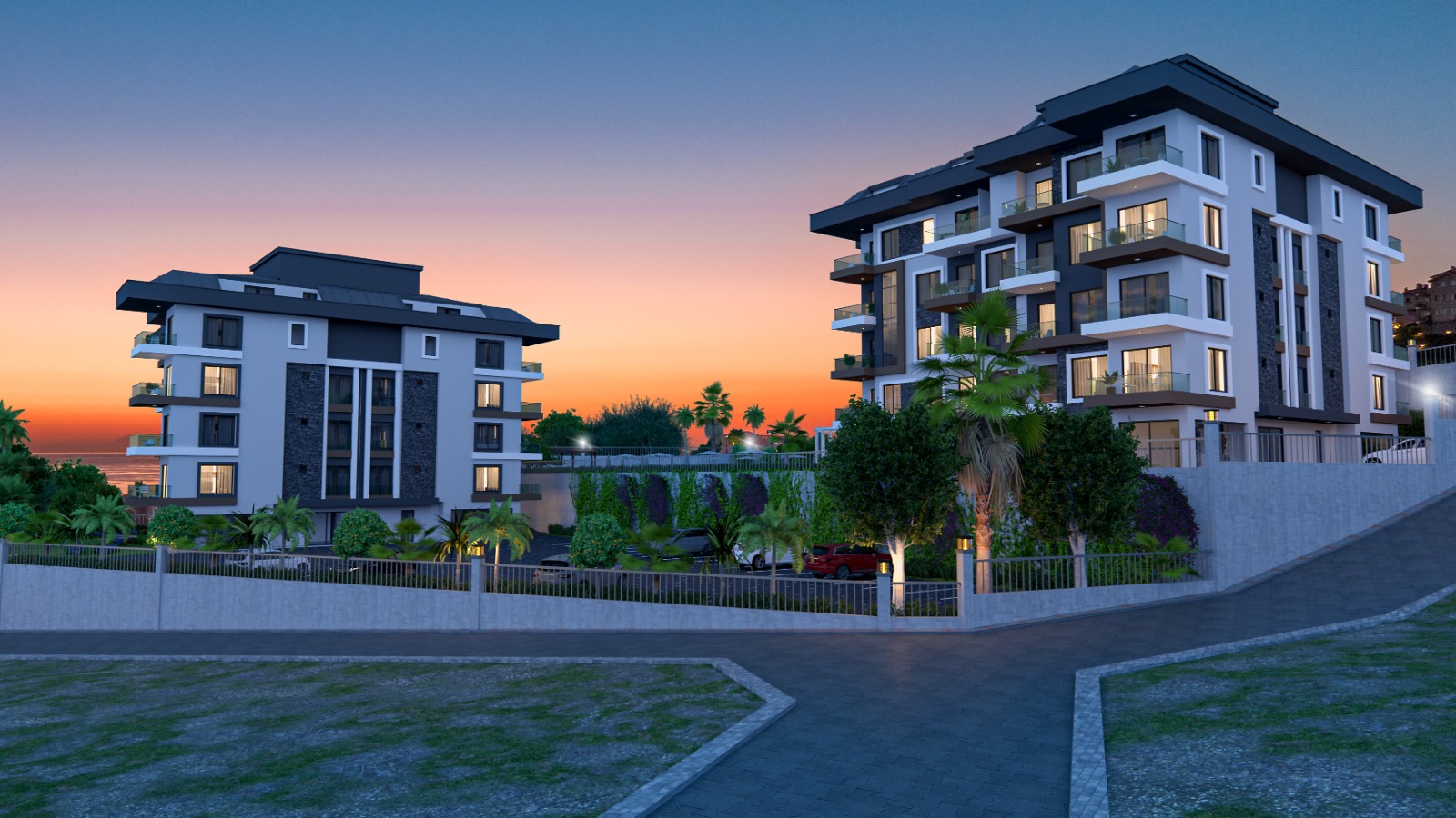 Luxe Appartementen & Duplexen met Zeezicht in Kargicak