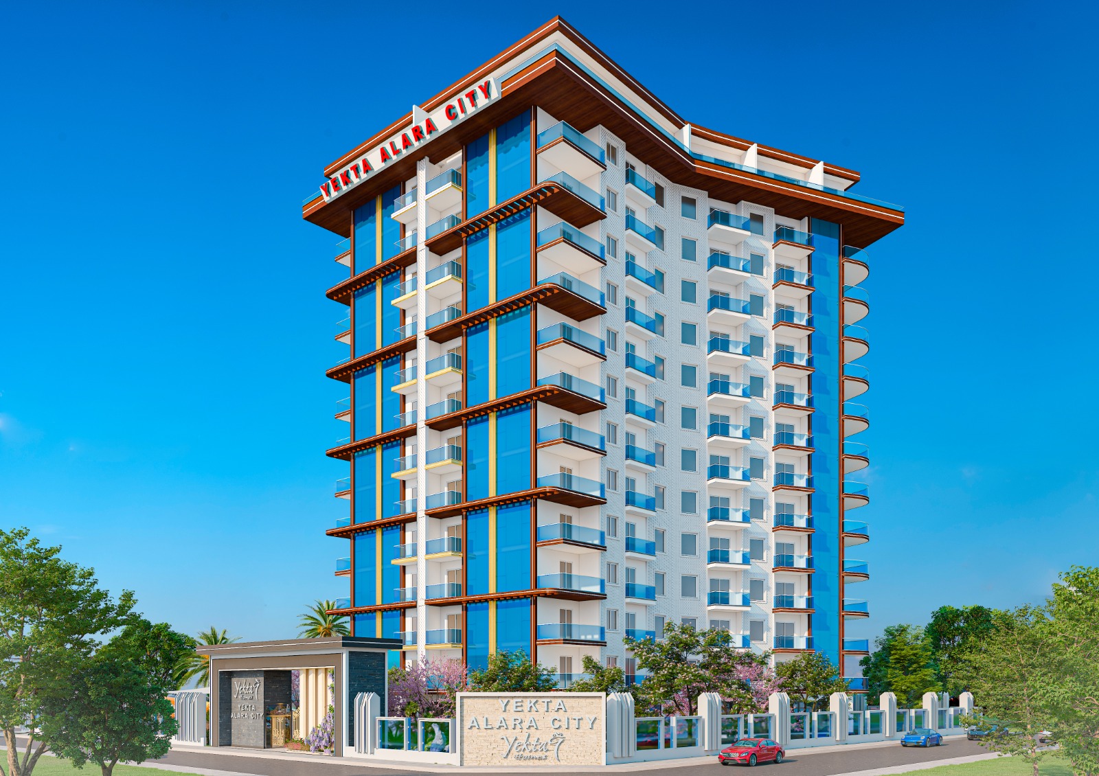 Mahmutlarin Ylellinen Rantakeidas: Ainutlaatuisia Asuntoja ja Kattohuoneistoja