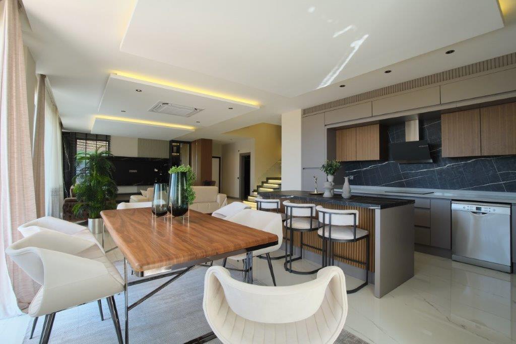 Алания, Каргыджақтағы кең заманауи пәтер: жоғары сапалы кешенді ыңғайлылықтармен