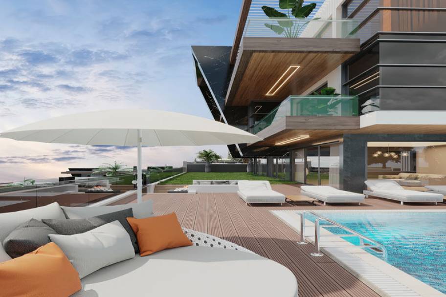 阿拉尼亚Tepe区尊享海景别墅系列：奢华生活与卓越投资