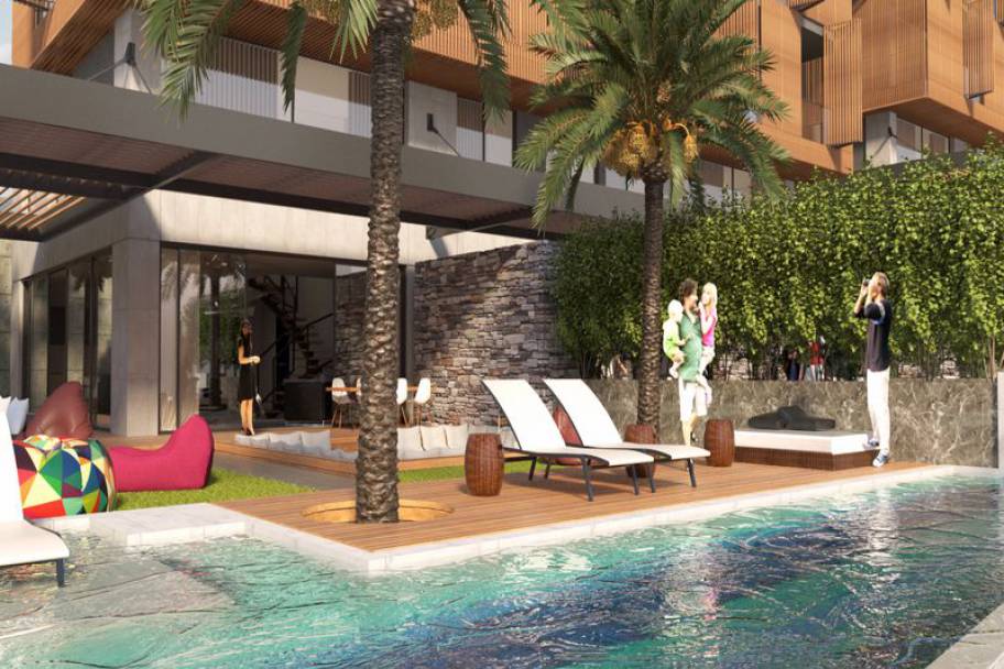 阿兰亚市中心核心地段：致敬极简美学的奢华投资公寓