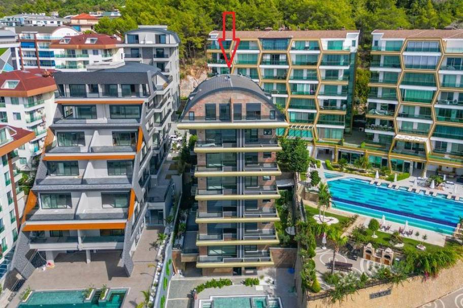 Exclusieve Appartementen en Duplexen met Zeezicht in Kargıcak, Alanya