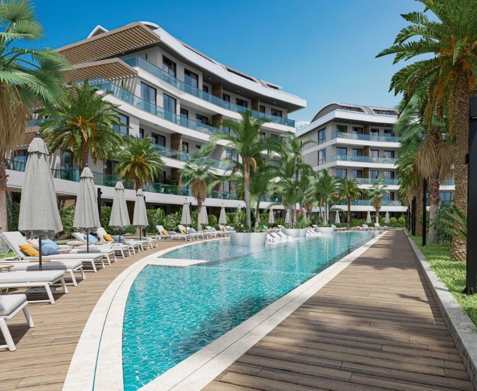 Elegante Apartments und Maisonettes in Oba: Eine neue Vision des Wohnens in Alanya