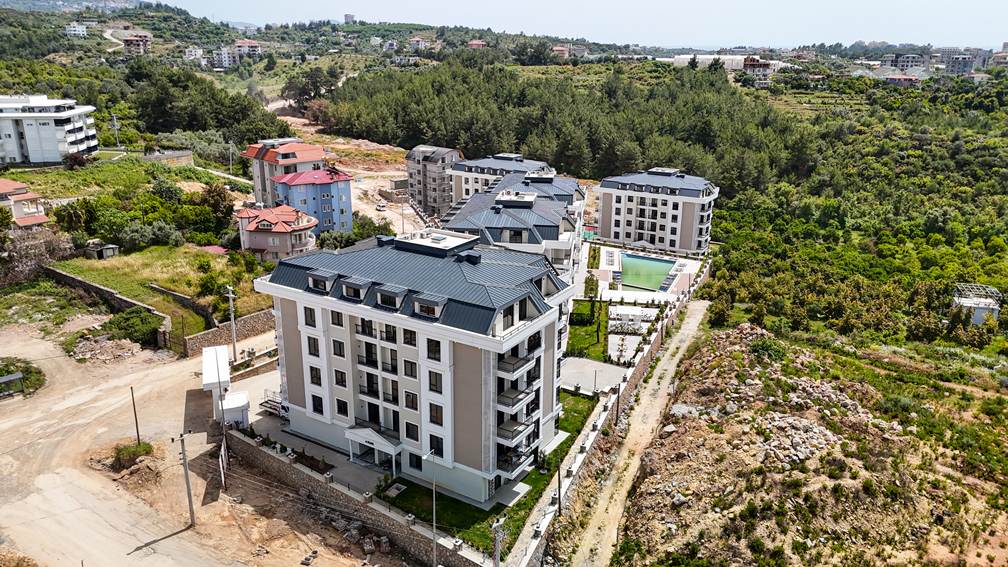 Et fristed for moderne livsstil: Nye eksklusive leiligheter og duplekser i Oba, Alanya