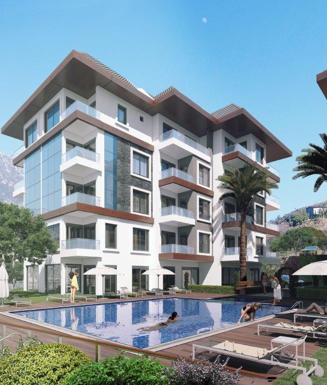 Panoramisch Zeezicht: Luxe Appartementen en Duplexen in Kargicak