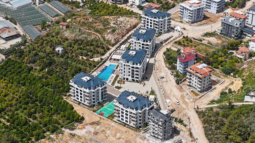 Et fristed for moderne livsstil: Nye eksklusive leiligheter og duplekser i Oba, Alanya